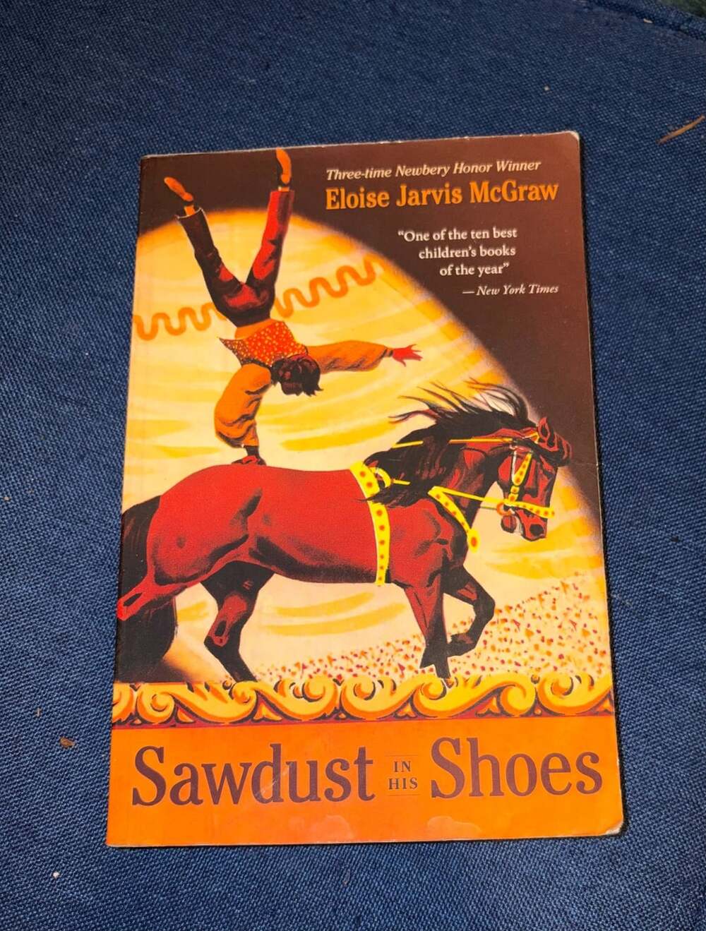 Sawdust in His Shoes by Eloise Jarvis McGraw Paperback Book